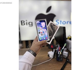 Resim Apple iPhone 15 Pro İkinci El TR | 128 GB | Natürel Titanyum 