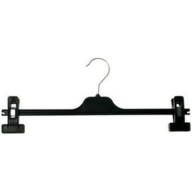 Resim Plastik Mandallı Askı Pantolon Etek Askısı 20 Li Paket Siyah 