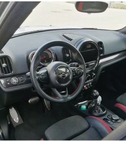 Resim RoseTR Mini Cooper F54 F55 F56 F60 Karbon Fiber Direksiyon Göbeği Kaplama Dekorasyon Aksesuar 