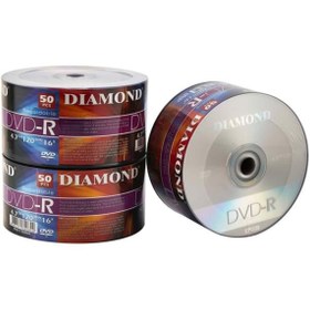 Resim azrlyaonline Diamond DVD-R 4.7Gb 16X 120Dk 50li Paket (5224) 
