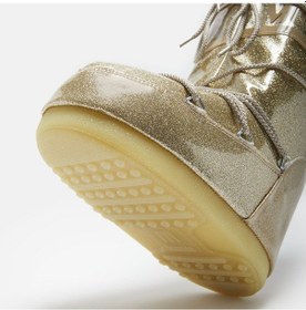 Resim Bot Kar Kadın / Kız 80d1402850-b002 Moon Boot Icon Glitter Gold 27-34 Altın 