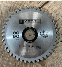 Resim YESTE 115MM ELMAS TESTERE AHŞAP SUNTA MDF KESİCİ AVUÇ TAŞLAMALAR İÇİN 
