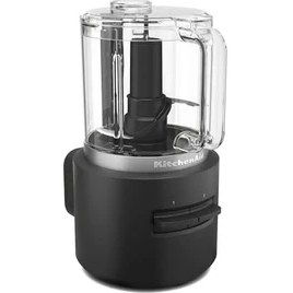 Resim Esmo Home Kitchenaid Go 5KFCR531BM Kablosuz Mutfak Robotu Bataryalı Siyah 
