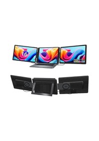 Resim Ultrax 16" İkili Taşınabilir Monitör Çoklu Ekran 1200p Fhd Ips Notebook Monitör 