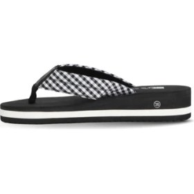 Resim Bueno Shoes Siyah Beyaz Eva Kadın Parmak Arası Terlik 26WT202350 26WT202350 
