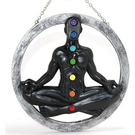 Resim Polyester Duvara Asmalı 7 Chakra Pano 