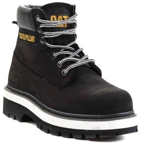 Resim Bambi Black Nubuk Hakiki Deri Kadın Bot & Bootie Cat0111119501 001 