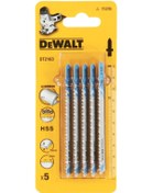 Resim Dewalt DT2163 Dekupaj Testere 100mm 5'li Paket 