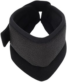 Resim Drfeify Buz Hokeyi Oyuncuları Için Hokey Boyun Koruması Koruyucu Kesilmeye Dayanıklı Nefes Alabilen Ergonomik Tasarım Siyah 