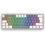 Resim Daisy Home Redragon K616 Fizz Pro Rgb Red Switch 2.4ghz Kablosuz Mekanik Oyuncu Klavyesi, Gri-Beyaz 