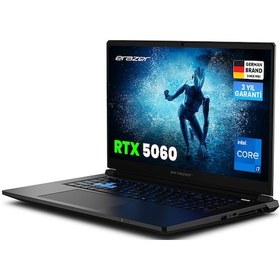 Resim Erazer Defender 17 P1 MD600010 i7-13620H 32 GB 2 TB SSD RTX5060 17.3" Free Dos FHD IPS Dizüstü Bilgisayar 