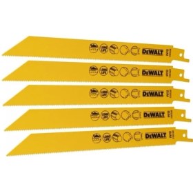 Resim DT2353 203 mm Tilki Kuyruğu Testere 5 Li Paket 