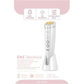 Resim Sinbo SBL-5903 Rf Yüz ve Boyun Cilt Sıkılaştırma Cihazı 