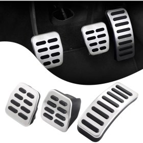 Resim Yıldız Tuning Skoda Octavia Manuel Metal Pedal Seti 1996-2010 