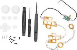 Resim PS5 Kumandası için Yüz Düğmeleri LED Kiti, PS5 Oyun Kumandası için Profesyonel Kendin Yap LED Işıklı Düğme Modülü, Enerji Tasarrufu 