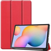 Resim Galaxy Uyumlu Tab S7 Plus T970 Zore Smart Cover Standlı 1-1 Kılıf (475964154) 