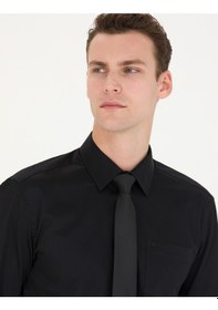 Resim Pierre Cardin Erkek Siyah Basic Gömlek 50277146-vr046 Siyah 