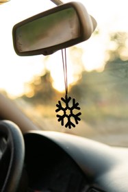 Resim Oyunzu Kar Tanesi Dikiz Aynası Araba Süsü 