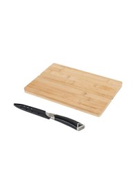 Resim Kingcamp Premium Bıçak Ve Bambu Kesme Tahtası Seti Siyah 