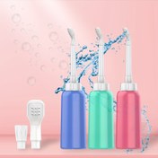 Resim 500ML Taşınabilir Temizlik Cihazı, Yan ve Doğrudu Sprey için 2 Nozul ile, Doğum Sonrası Kadınlar ve Bebekler için Seyahat Temizlik Aracı, Sıkıştırılabilir Kişisel Hijyen Yıkayıcı, Geri Çekilebilir Depolama, Banyo Duşu Yıkama Cihazı. 