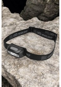 Resim Kamp Lambası Led Işık Kafa Lambası Balıkçı Lambası Ayarlanabilir Siyah 