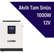 Resim Genel Markalar Smart 1KW 1000 W 12V Tam Sinüs Akıllı İnverter 