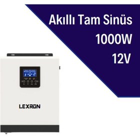 Resim Genel Markalar Smart 1KW 1000 W 12V Tam Sinüs Akıllı İnverter 