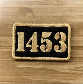 Resim Ex Patch 1453 Istanbulun Fethi Patch Arma - 8x5 Cm 
