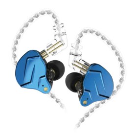 Resim Kz Zsn Pro X Mavi Mikrofonsuz 3.5mm Kulak İçi Hibrit Kulaklık Kz-zsn-pro-x-nomıc-bl 