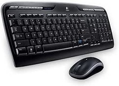 Resim Logitech Kablosuz masaüstü MK320 klavye 
