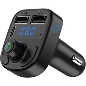 Resim All Avcill 2025 Type-C Bluetooth Araç Kiti Fm Transmitter Mp3 USB Çakmaklık Girişli Özellikli 