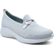 Resim King Paolo B5034 Krakers Fiyonk - Gri - Kadın Ayakkabı,tekstil Spor Ayakkabı-gri Gri 