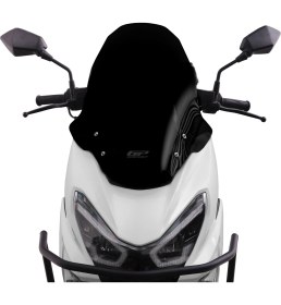Resim GP Kompozit RKS Newlight 125 Pro 2022-2024 Uyumlu Ön Cam Siyah 60 cm 