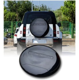 Resim NS Nilser Auto Parts Land Rover Defender 90 - 110 Stepne Kapağı Siyah 2020-2023 