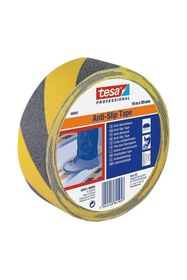 Resim Tesa Kaydırmaz Bant, 15m:50mm, sarı-siyah 