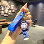 Resim Dzjjna Yeni Çizgi Film Animasyon Stitch Serisi Yumuşak Kauçuk Anahtarlık Bebek Çantası Kolye Anahtarlık Küçük Hediye (Yurt Dışından) 