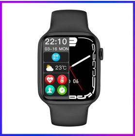 Resim MYBOXTECH Iphone Ve Android Uyumlu Watch 7 Nfc Ve Gps Özellikli Akıllı Saat Siyah Yeni 2022 Dt7 Max Dtno1 