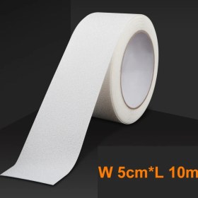 Resim Wenchang Shop C Mavi 5d Kaymaz Nano Tutkal Araba Sticker Peva Kauçuk Kaymaz Bant Çıkartmalar Adım Aşınma Tuvalet Banyo Zemin Aşınma Şeridi (Yurt Dışından) 