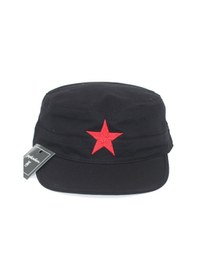 Resim Şapkadan Yazlık Erkek Şapka Kastro Şapka Yıldız Nakışlı Siyah Yıldızlı Castro Siyah 