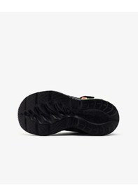 Resim Vans Erkek Çocuk Siyah Işıklı Spor Ayakkabı Siyah - Açık Yeşil 