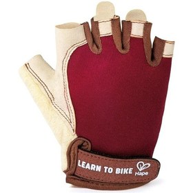 Resim Hape Sportif Çocuk Eldivenleri,kaymaz Tutuşlu, Renkli Ve Konforlu Bordo 