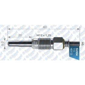 Resim Kizdirma Bujisi 11V Transporter 2,4 504610844 