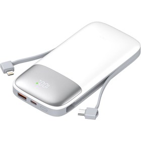 Resim Nettech NT-PW30 SCP 22.5W 10000 MAh Taşınabilir Powerbank (Beyaz) 