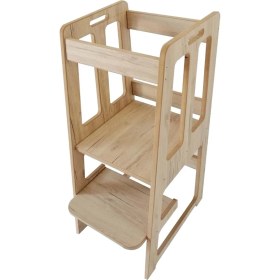 Resim Damla Toys Montessori Çocuk Ahşap Öğrenme Kulesi 