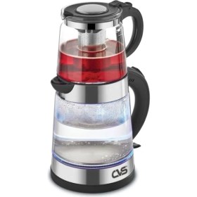 Resim Gri Elektrikli Çay Makinesi Dn 1521, Pratik ve Şık Tasarım 