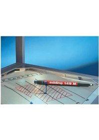 Resim 149 M Silgili Permanent Kalem - Asetat Kalemi - Mavi - 10 Kalem - Yuvarlak Uç 1 mm 