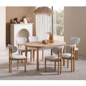 Resim Masal Yemek Masası Takımı 