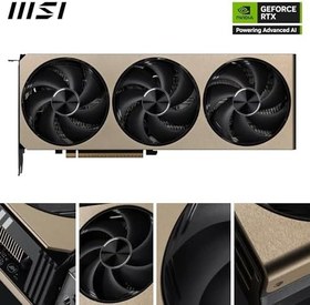 Resim MSI NVIDIA GeForce RTX 5070 12G Inspire 3X OC 192 bit GDDR7 Oyun Grafik Kartı, 2557 MHz'e Kadar Frekans Artışı, PCIe Gen 5, DLSS 4, DP 2.1 x 3, HDMI 2.1 x 1, SFF Hazır 