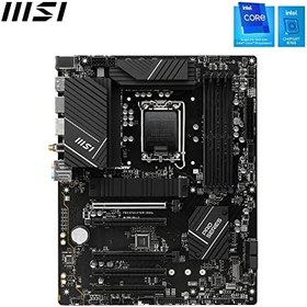 Resim MSI PRO B760-P WIFI DDR4 Intel B760 Soket 1700 DDR4 5333(OC) MHz ATX Gaming (Oyuncu) Anakart 