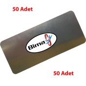 Resim Bima Rötuş Çeliği 4 x 9 Cm 50 Adet 